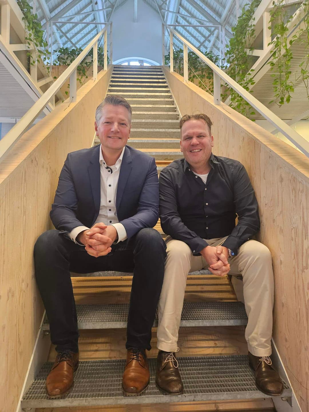 Foto Herman Bosker en Danny Vroemen 1