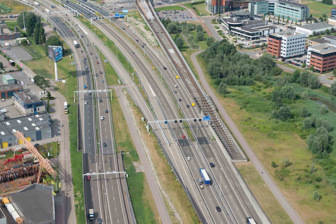 A4 Delft-Schiedamfoto: Joop van Houdt / Rijkswaterstaat